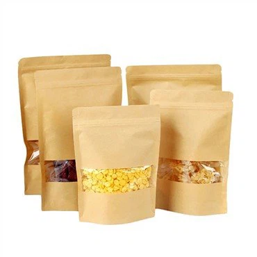 Stand Up Kraft Paper Bag